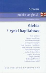 Sownik polsko angielski Gieda i rynki kapitaowe - 2825702233