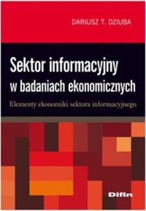 Sektor informacyjny w badaniach ekonomicznych - 2825702931