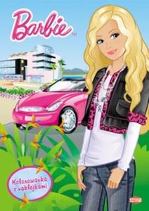 Barbie Kolorowanka z naklejkami - 2825703375