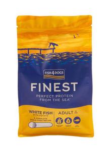 FISH4DOGS FINEST Ocean White Fish maa rasa 6KG - 2858987122