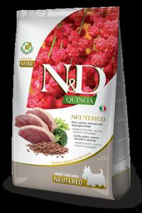 FARMINA N&D QUINOA NEUTERED Adult Mini Duck , Quinoa, Broccoli 800g - 2867312882