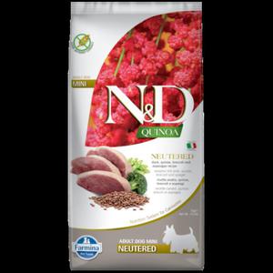 FARMINA N&D QUINOA NEUTERED Adult Mini Duck , Quinoa, Broccoli 2,5kg - 2868874194