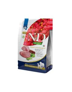 FARMINA N&D QUINOA WEIGHT MANAGEMENT Adult Medium & Maxi Lamb, Quinoa, Broccoli 7kg - 2871364332