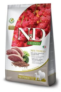 FARMINA N&D QUINOA NEUTERED Adult Medium & Maxi Duck , Quinoa, Broccoli 12kg - 2875031778