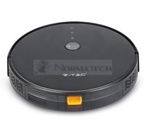 Odkurzacz Automatyczny VT-5555 V-TAC Auto powrt GYRO ROBOTIC VACUUM kompatybilny z Amazon Alexa Google Home Smart Czarny - 2860623038