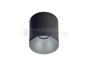 Natynkowa oprawa sufitowa lampa punktowa POINT TONE BLACK/SILVER 8223 NOWODVORSKI Lighting GU10 spot natynkowa nowoczesna owietleniowa czarna czarno srebrna Inspiracje Premium - 2873769653