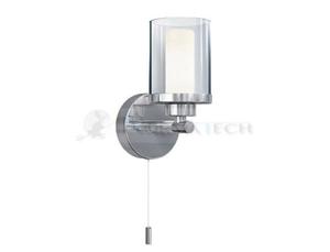 Lampa cienna Kinkiet azienkowy Industrialny Loft VISTA LED CHROM 8051 NOWODVORSKI Lighting do azienki G9 17cm nowoczesna oprawa owietleniowa Inspiracje pojedynczy jednostronny Inspiracje Premium - 2868376204