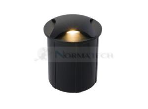 Oprawa najazdowa Okrga dogruntowa Mini Lampa PAT LED 8162 NOWODVORSKI Lighting 3W IP65 do ogrodu gruntowa na podjazd nowoczesna do wbudowania czarna Premium - 2864260758