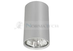 Sufitowa oprawa lampa punktowa Industrialna Loft EYE SILVER S 5257 NOWODVORSKI Lighting GU10 tuba spot natynkowa nowoczesna owietleniowa nowoczesna metal do Kuchni Jadalni szara srebrna Inspiracje Premium - 2865444221