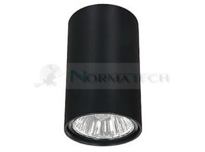 Sufitowa oprawa lampa punktowa Industrialna Loft EYE BLACK S 6836 NOWODVORSKI Lighting GU10 tuba spot natynkowa nowoczesna owietleniowa nowoczesna metal do Kuchni Jadalni czarna Inspiracje Premium - 2865444223