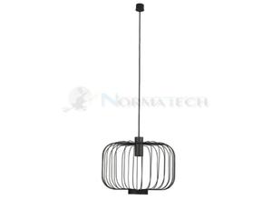 Lampa sufitowa wiszca Industrialna Loft ALLAN I 6941 NOWODVORSKI Lighting GU10 x1 48cm owietleniowa yrandol nowoczesna metal do Kuchni Jadalni nad st blat wysp czarny zwis Inspiracje Premium - 2865834172