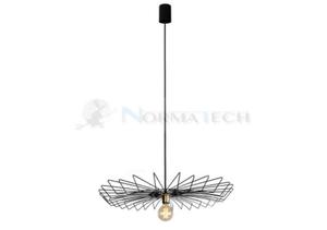 Lampa sufitowa wiszca Industrialna Loft UMBRELLA 8873 NOWODVORSKI Lighting E27 x1 78cm owietleniowa yrandol nowoczesna metal do Kuchni Jadalni nad st blat wysp czarny zwis Inspiracje Premium - 2865834176