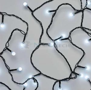 Lampki choinkowe acuch kulki Cherry 50x LED z arwkami D5GC01 Emos Dekoracyjny 2,5m lampki witeczne IP20 Dekoracja witeczna Boe Narodzenie ozdoba wewntrzna do domu sznur CW zimna biel Zimny biay - 2865960781