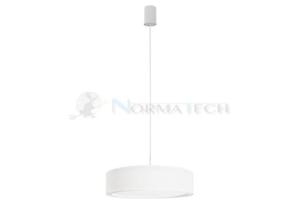 Lampa sufitowa wiszca Loft MIST III ZWIS 8942 NOWODVORSKI Lighting 3xE27 nowoczesna owietleniowa Industrialna yrandol abaur tkanina biay biaa Inspiracje Premium - 2869474455