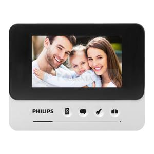 Monitor Philips WelcomeEye AddCompact 531105 Philips DES 9300 DDE/29 do rozbudowy zestaww z serii WelcomeEye Compact 4,3" ekran wideodomofon LCD dzwonek przewodowy bezsuchawkowy sterowanie furtk i bram - 2869679310