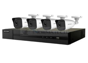 Zestaw do Monitoringu przewodowy 4-kanaowy CCTV IPKIT-B4-4CH HIKVISION 4 Kamery tubowe 4Mpx IP-CAM-B140H Full HD IP67 Rejestrator NVR-4CH 4-kanaowy zasilanie PoE tuby kamerami tubowymi dowietlenie IR w nocy cyfrowa redukcja szumw system - 2871047618