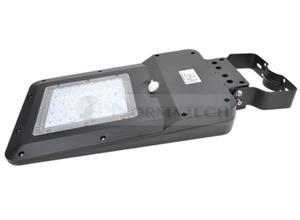 Lampa uliczna parkingowa solarna z czujnikiem ruchu i zmierzchu LED 15W LSLS15W Tracon Electric 1600lm parkowa z akumulatorem barwa neutralna - 2871047622