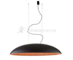 Lampa sufitowa wiszca Industrialna Loft CANOE BLACK/COPPER V 10322 NOWODVORSKI Lighting E27 x5 owietleniowa yrandol nowoczesna do Kuchni Jadalni nad st blat wysp czarno-miedziana czarna zwis Inspiracje Premium - 2871930480