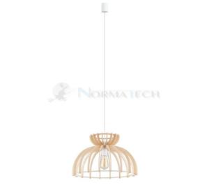 Lampa sufitowa wiszca Industrialna Loft KYMI C zwis 10572 NOWODVORSKI Lighting E27 x1 owietleniowa yrandol nowoczesna drewno do Kuchni Jadalni nad st blat wysp drewniana sklejka Inspiracje Premium - 2872616604