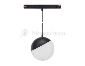 Lampa szynowa wiszca kula Industrialna szynowa LED 5W niskonapiciowy System SHIFT GLOBE P WLD+40001 WOJNAROWSKI Lighting Design 3000K Loft nowoczesna sufitowy owietlenie szynowe zawieszana 48V szynoprzewodu szyny zwis czarna Inspiracje Premium - 2874524131