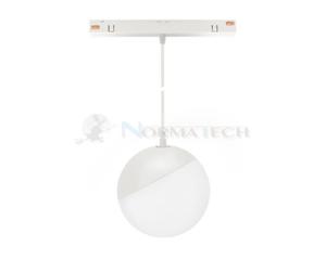 Lampa szynowa wiszca kula Industrialna szynowa LED 5W niskonapiciowy System SHIFT GLOBE P WLD+40034 WOJNAROWSKI Lighting Design 3000K Loft nowoczesna sufitowy owietlenie szynowe zawieszana 48V szynoprzewodu szyny zwis biaa Inspiracje Premium - 2874758473