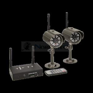 Zestaw do Monitoringu bezprzewodowy 4-kanaowy CCTV ORNO OR-MT-JE-1803 2 kamery system - 2848496875