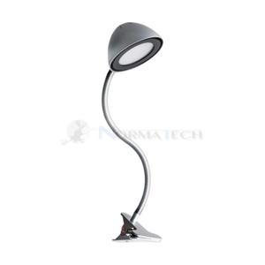 Lampa biurkowa SMD LED RONI LED SILVER CLIP 02876 Struhm Ideus lampka z klipsem do biurka pki Srebrna szara - 2877244664