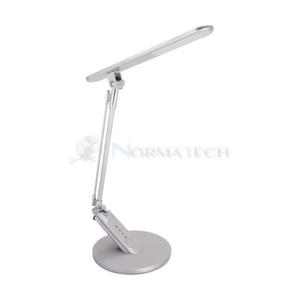 Lampa biurkowa SMD LED RAMZES LED SILVER 03892 Struhm Ideus lampka Srebrna szara - 2877244680