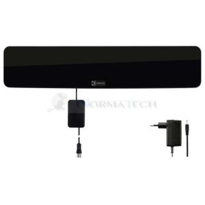 Antena pokojowa wewntrzna DVB-T 20 dBi filtr LTE/4G HDC3 J0675 Emos DVB-T2 UHF - 2850377079