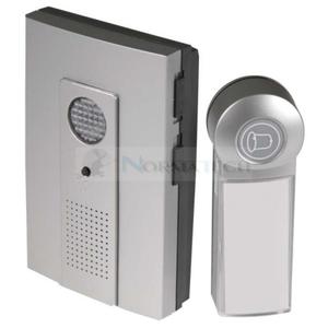 Dzwonek bezprzewodowy DC P5712 Emos 100m z Self-Learning Srebrny - 2853101072