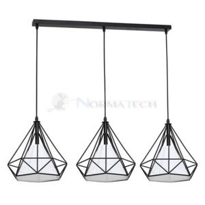 Lampa Wiszca TRIANGOLO 3xE27 ML162 Milagro - 2877571977