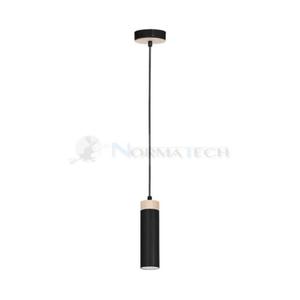 Lampa Wiszca Pedro Black 1xGU10 MLP4260 Milagro - 2877572741