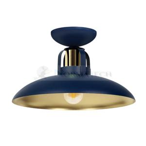 Lampa sufitowa FELIX NAVY BLUE/GOLD 1xE27 MLP7713 Milagro - 2877573473