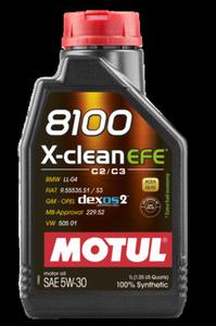 Motul 8100 X-Clean EFE 5W30 1L - 2852201297
