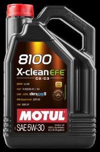 Motul 8100 X-Clean EFE 5W30 5L - 2852201298