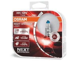 OSRAM H1 NIGHT BREAKER LASER +150% 64150NL-HCB DUO PACK - 2SZT - 2861572098