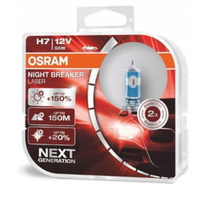 OSRAM H7 NIGHT BREAKER LASER +150% 64210NL-HCB DUO - 2SZT - 2861572099