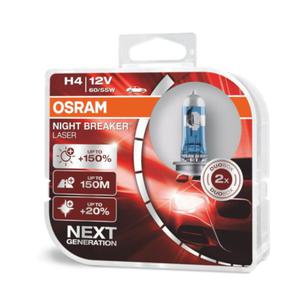 OSRAM H4 NIGHT BREAKER LASER +150% 64193NL-HCB DUO - 2SZT - 2861572106