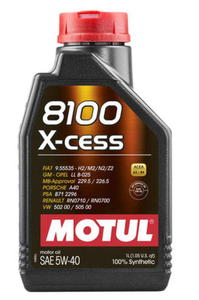 Motul 8100 X-Cess 5W40 1L - 2833316009