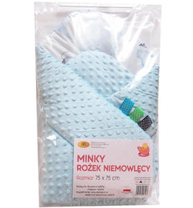 Roek niemowlcy Minky niebieski - 2873603753