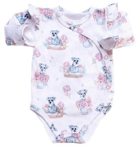 Body kopertowe dla dzieci z dugim rkawem Peony Pup - 2877812277