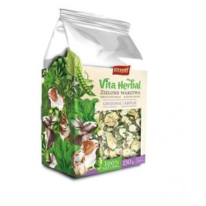 Vita Herbal dla gryzoni i krlika, zielone warzywa, 150g - 2875585133