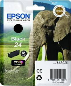 Epson tusz Black Nr 24, T2421, C13T24214010 - 2824981229