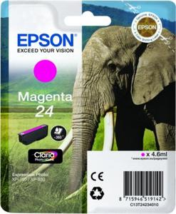 Epson tusz Magenta Nr 24, T2423, C13T24234010 - 2824981230