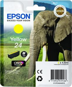 Epson tusz Yellow Nr 24, T2424, C13T24244010 - 2824981263