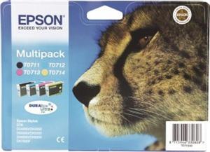 Epson 4 x tusz CMYK Nr T0715, C13T07154010 - 2824981867