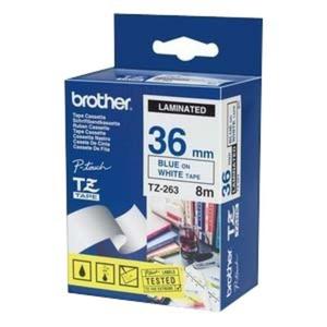 Brother etykiety 36 mm. x 8 m. TZ-263, TZ263, TZE-263, TZE263 - 2824980011