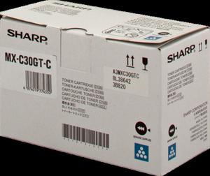 Sharp toner Cyan MX-C30GTC, MXC30GTC - 2824982229