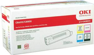 Oki 4 x toner CMYK 43698501 - 2824985146