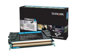 Lexmark toner Cyan C748H1CG - 2824988625
